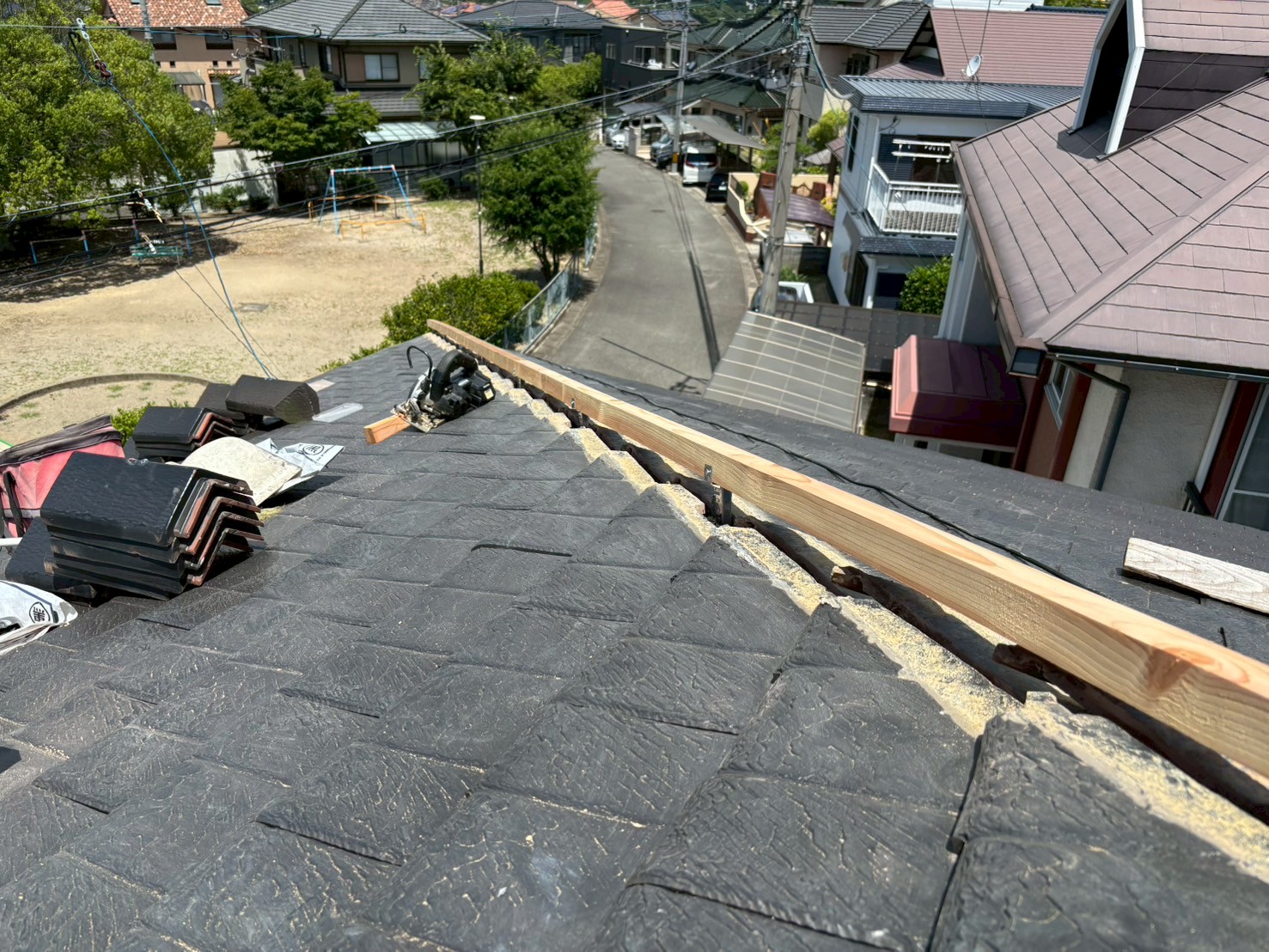 強化金具、木下地取り付け