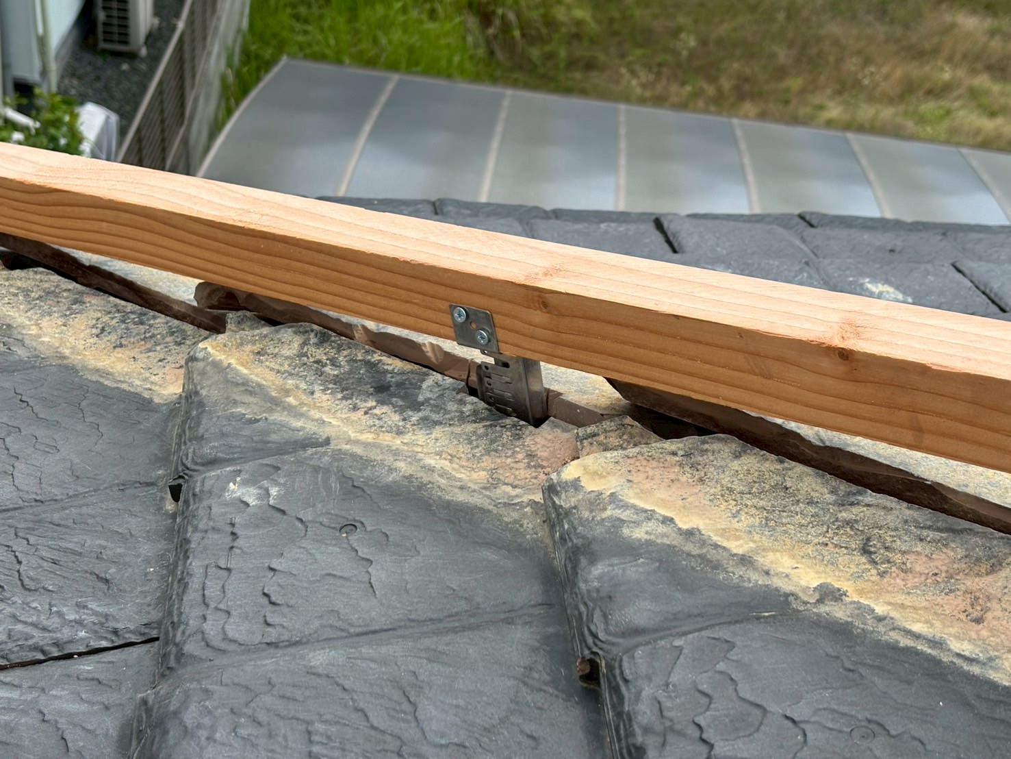 強化金具、木下地取り付け