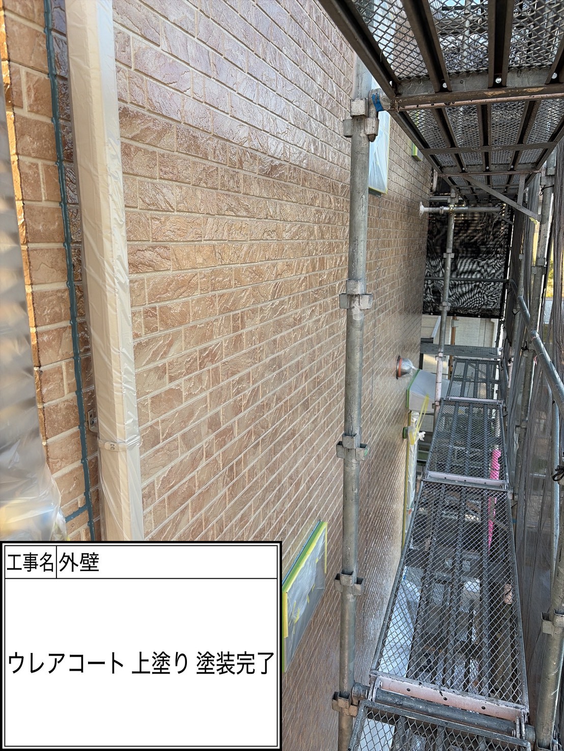 外壁塗装（施工完了）